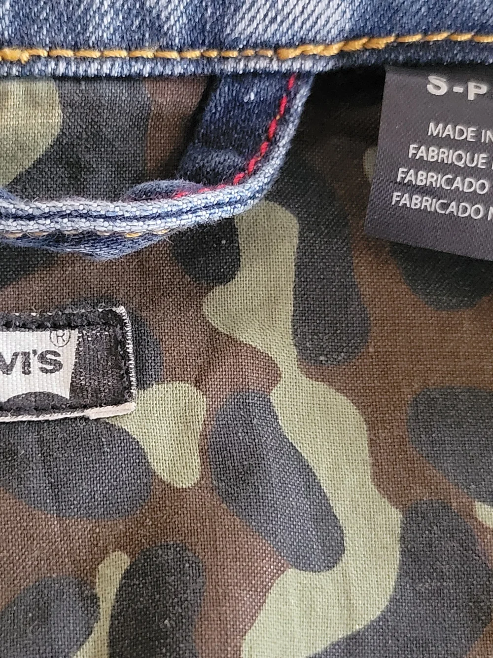 Levi's Premium Redline Selvedge Trucker Jacket - 2015 Phalarope Special Edition - Picture 5 of 13